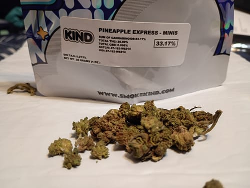Pineapple Express - Minis - 28 Grams - Sativa photo review