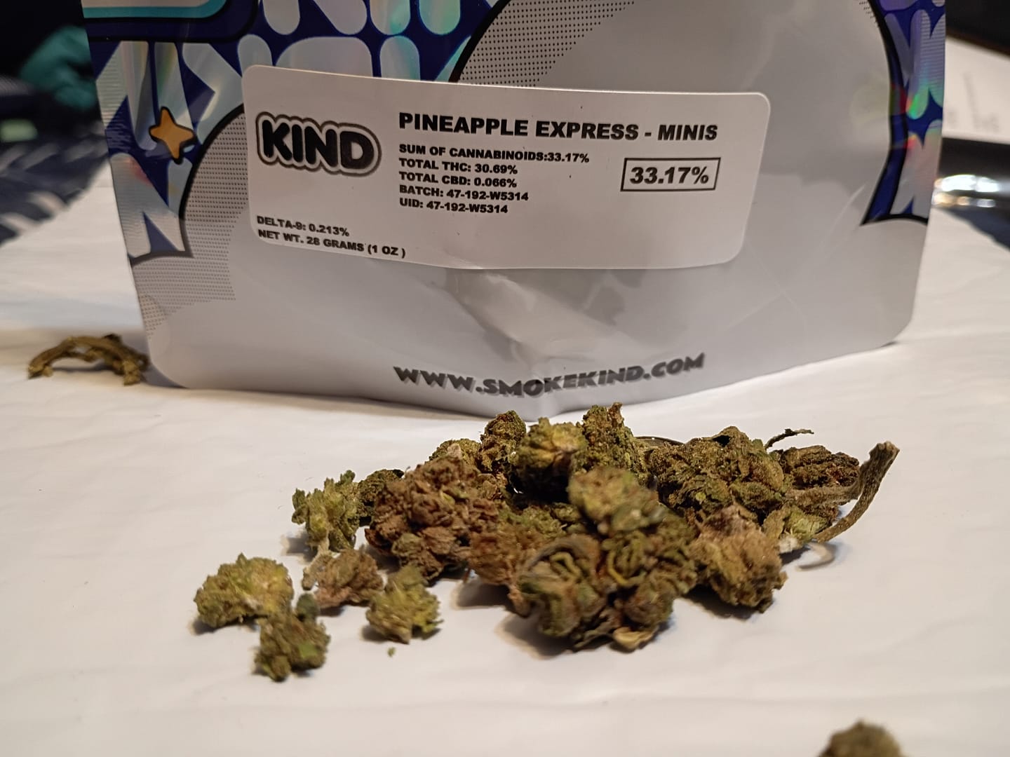 Customer photo review of Pineapple Express - Minis - 28 Grams - Sativa