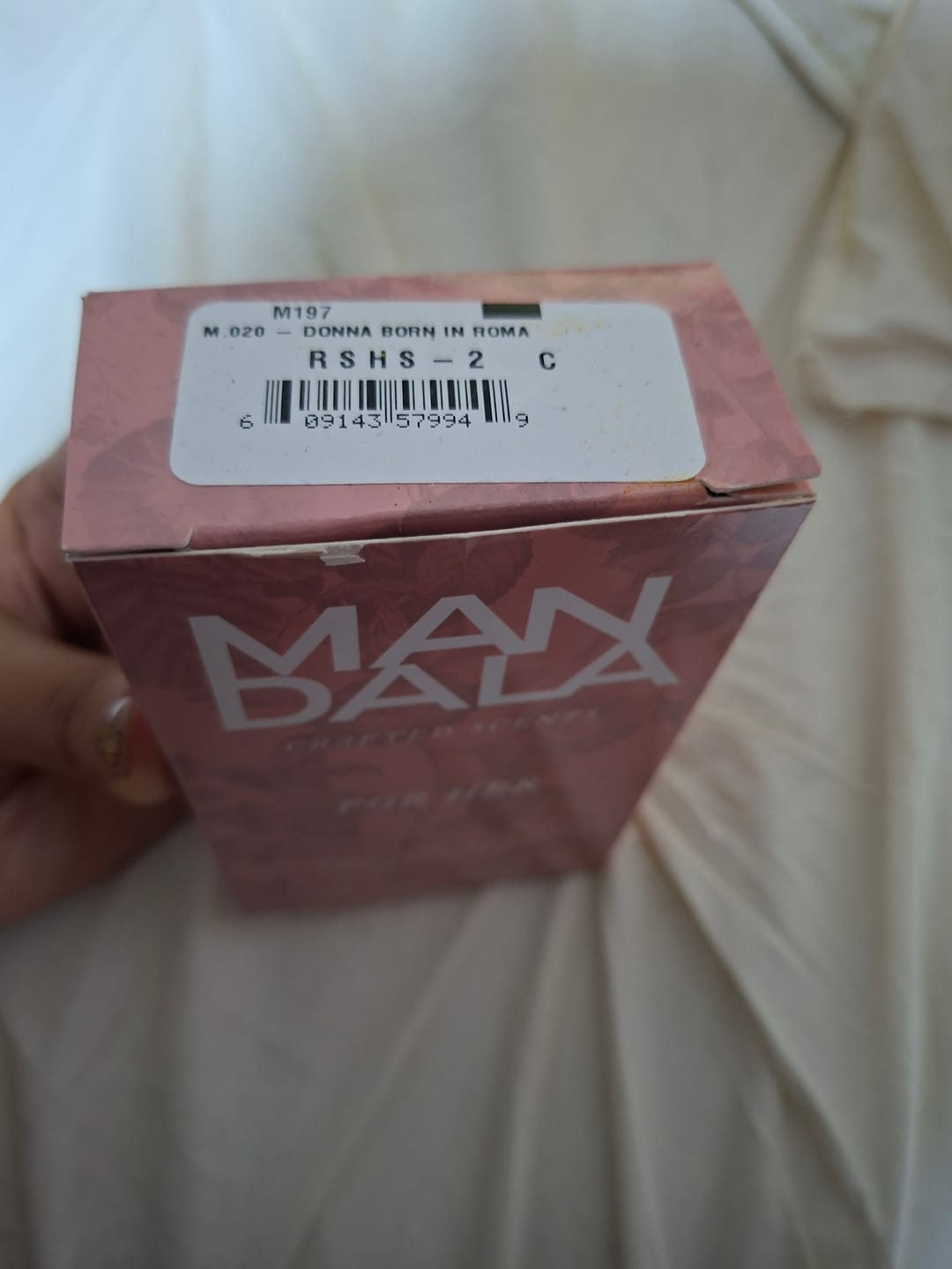 Customer photo review of M.020 - Inspirado en Born In Roma