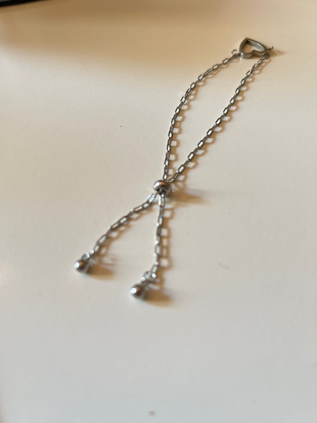 Customer photo review of Matchande Hjärtarmband
