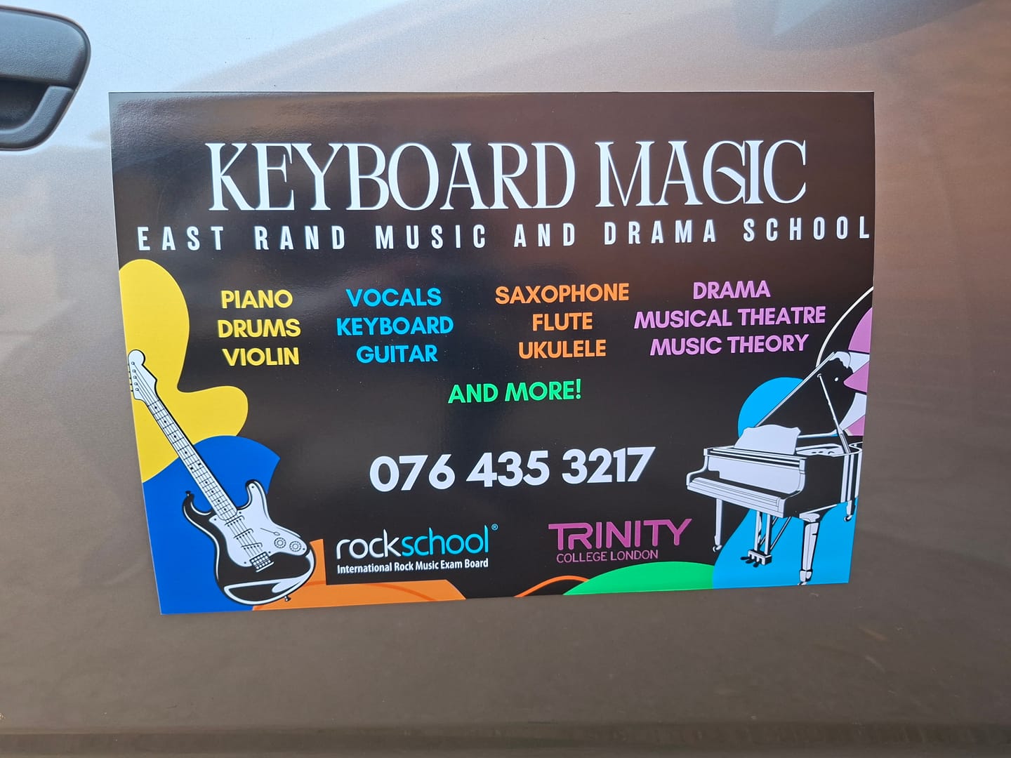 Customer photo review of Car Magnets (Set of 2)