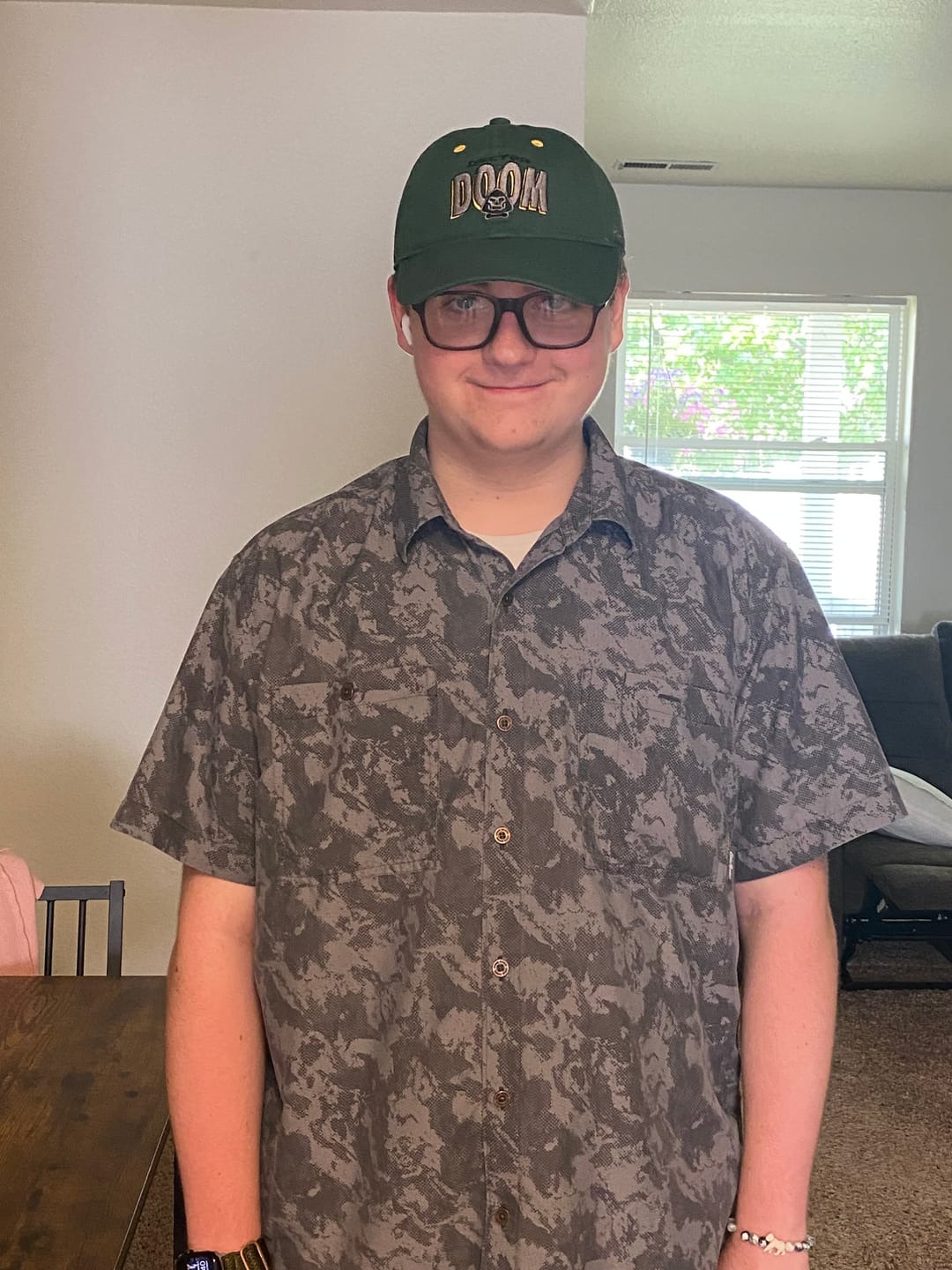 Customer photo review of Doctor Doom "The Iron Crown" – Dad Hat