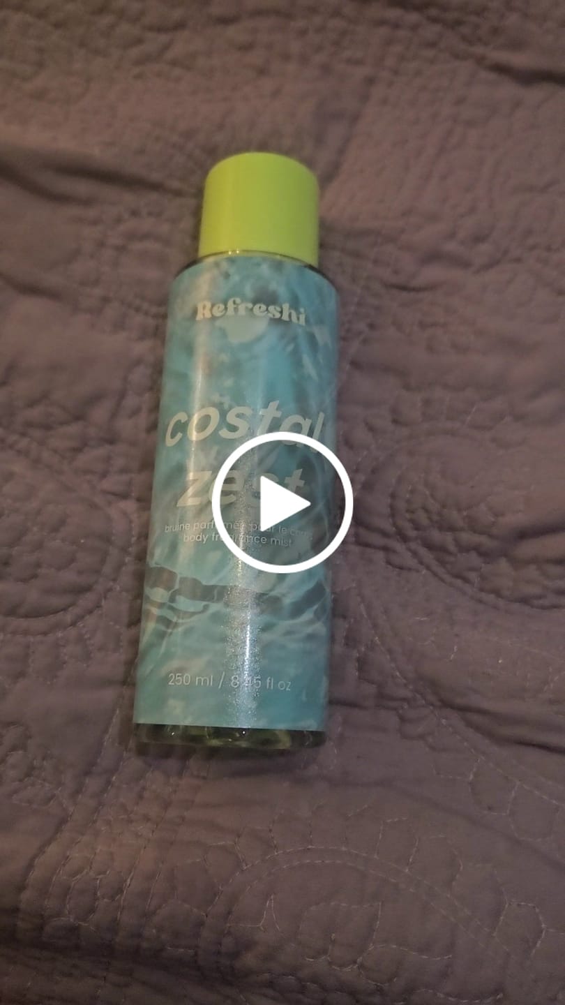 Customer video review of Costal Zest Body Spray