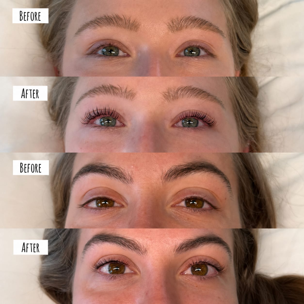 Customer photo review of KOREAN LASH LIFT KIT