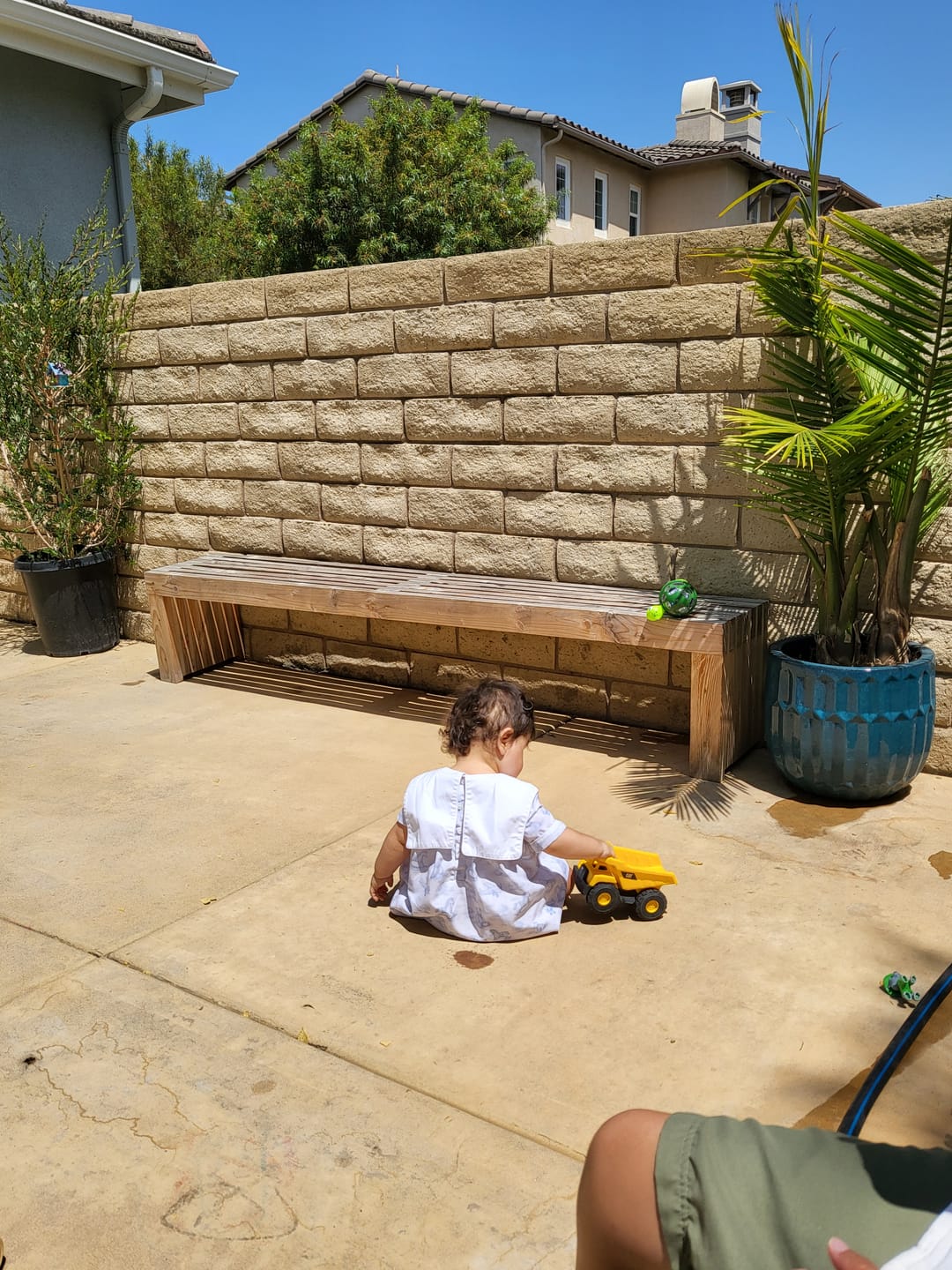 Customer photo review of Thank Heaven For Little Boys Bubble