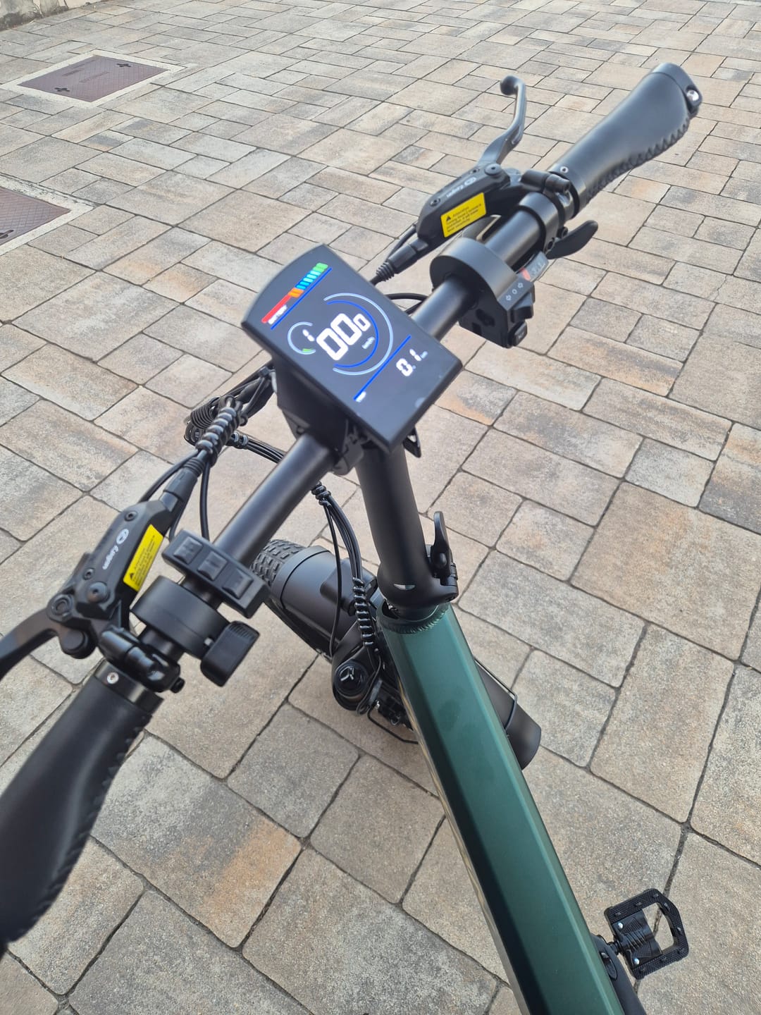 Customer photo review of I7 Pro 3.0 Folding Full Suspension Electric Bike