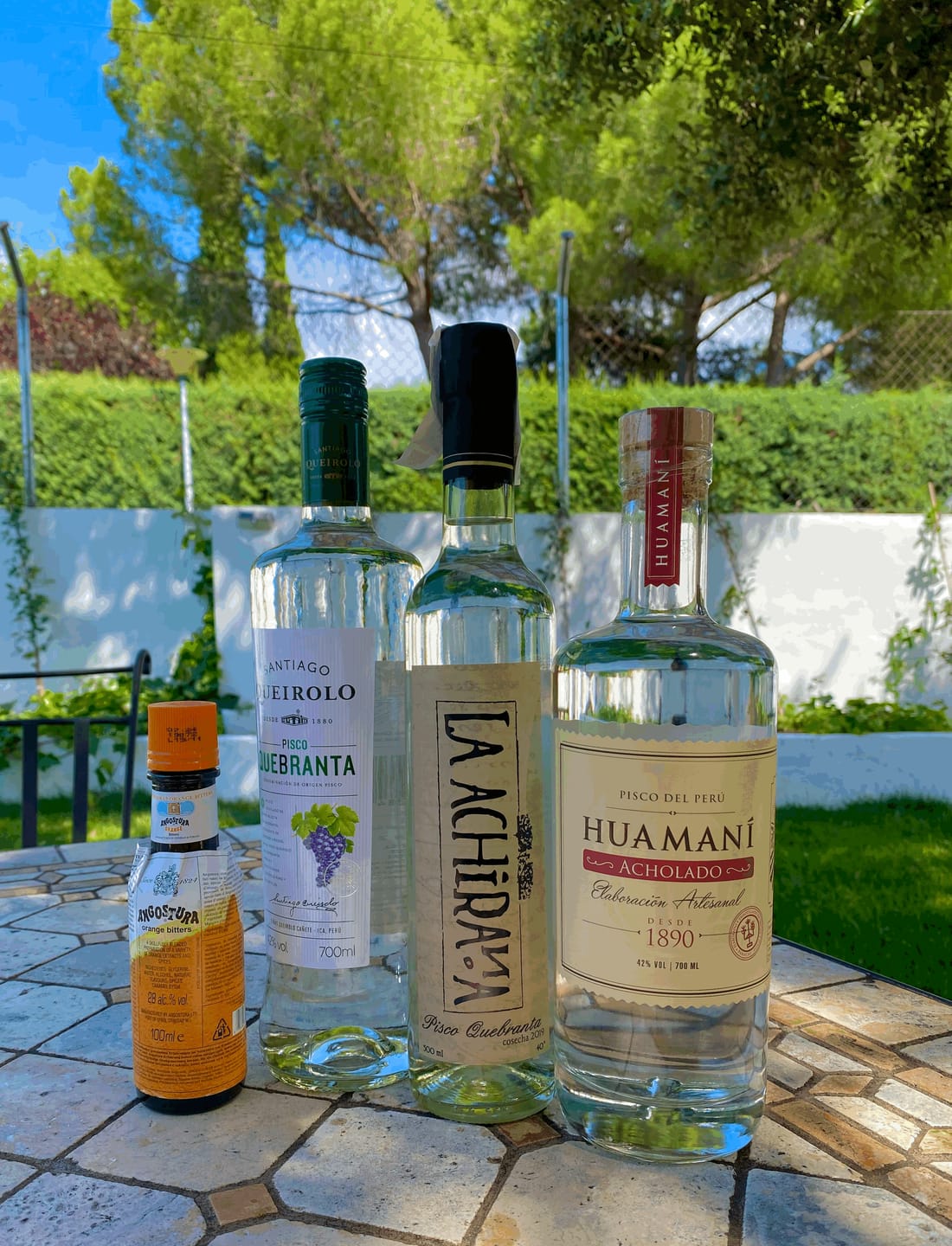 Customer photo review of Pisco Huamaní Acholado 700ml