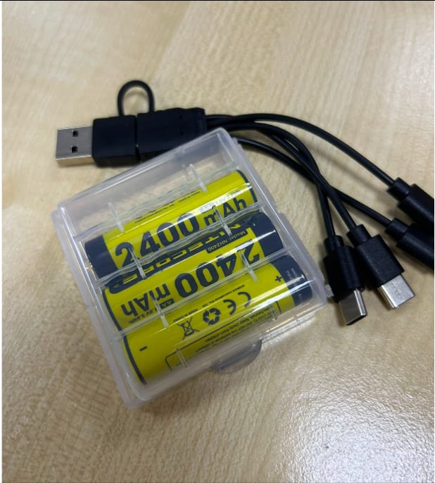 Customer photo review of NH2400 1PC (AA - 2400mAh - 1.5V)