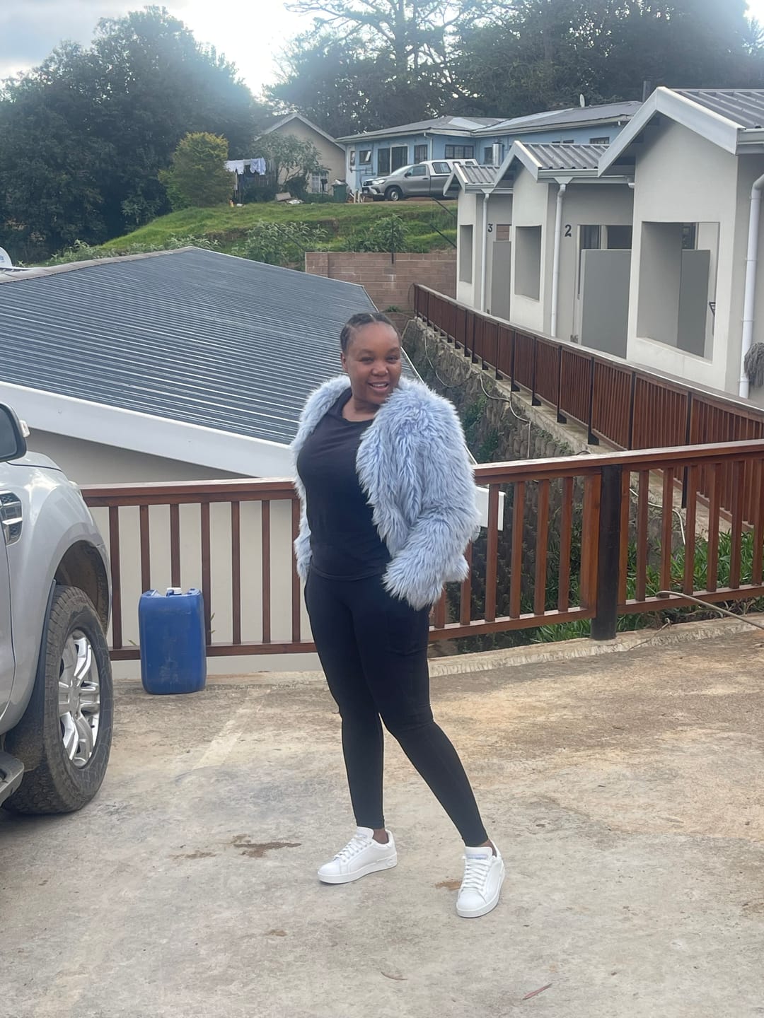 Customer photo review of High Waist Pocket Leggings