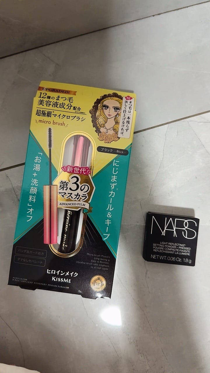 Customer photo review of KISS ME Heroine Make Micro Mascara Advanced Film-EX02Brown 4.5g