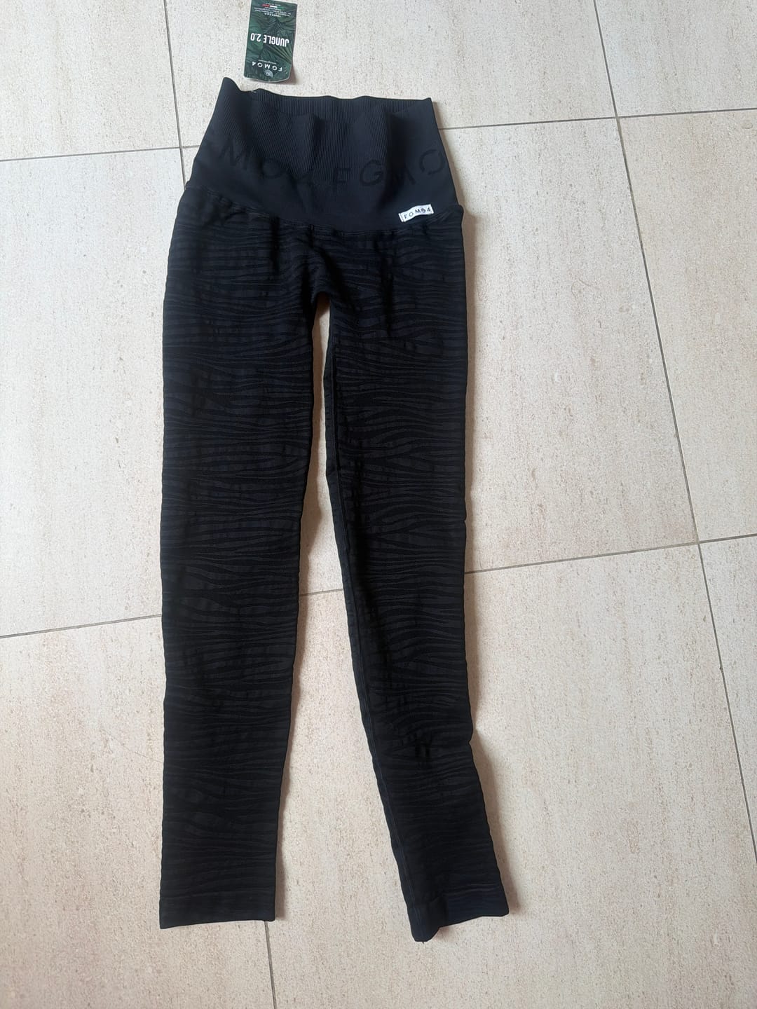 Customer photo review of Leggings Push Up Jungle Tigre 2.0 Nero