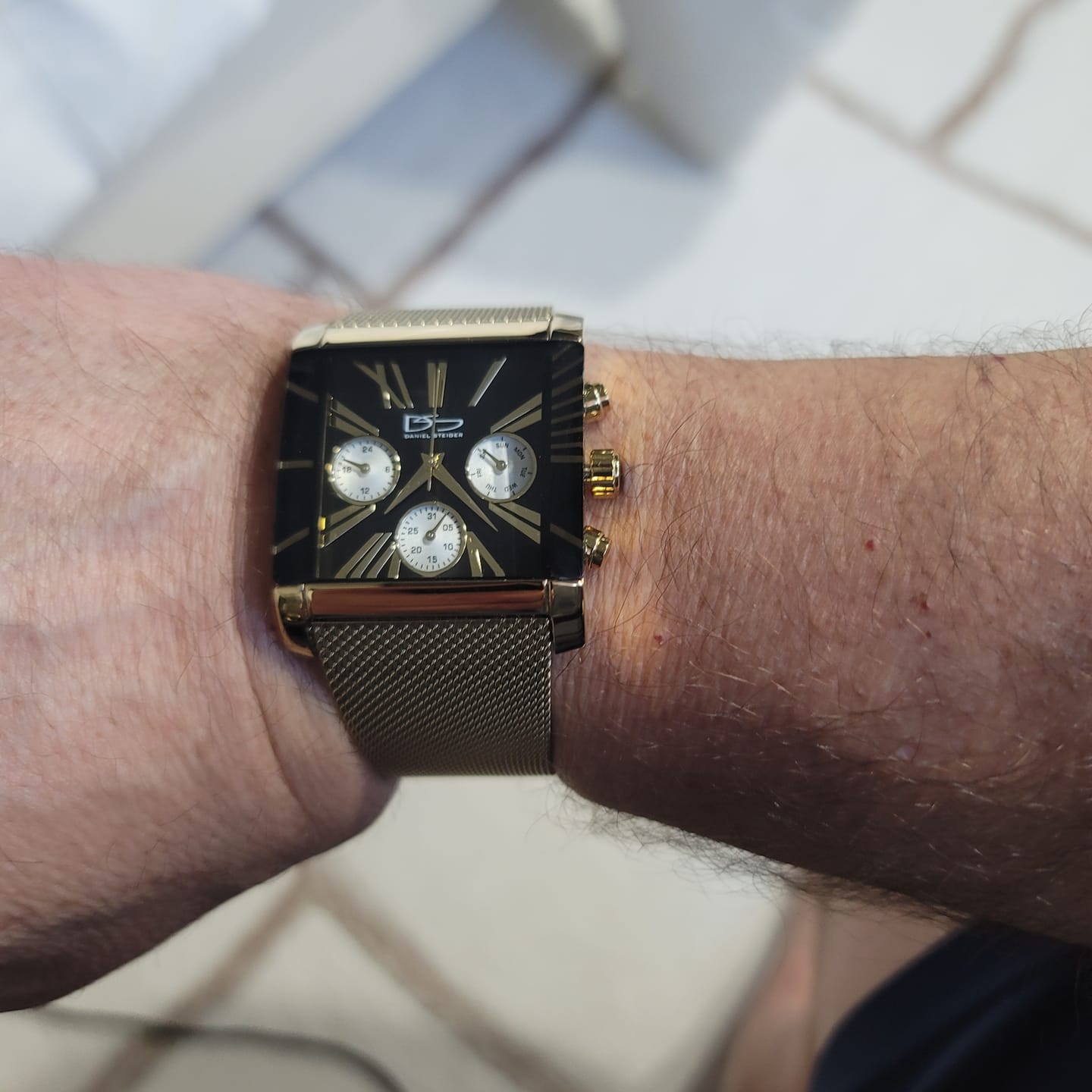 Customer photo review of Baron Men's Watch