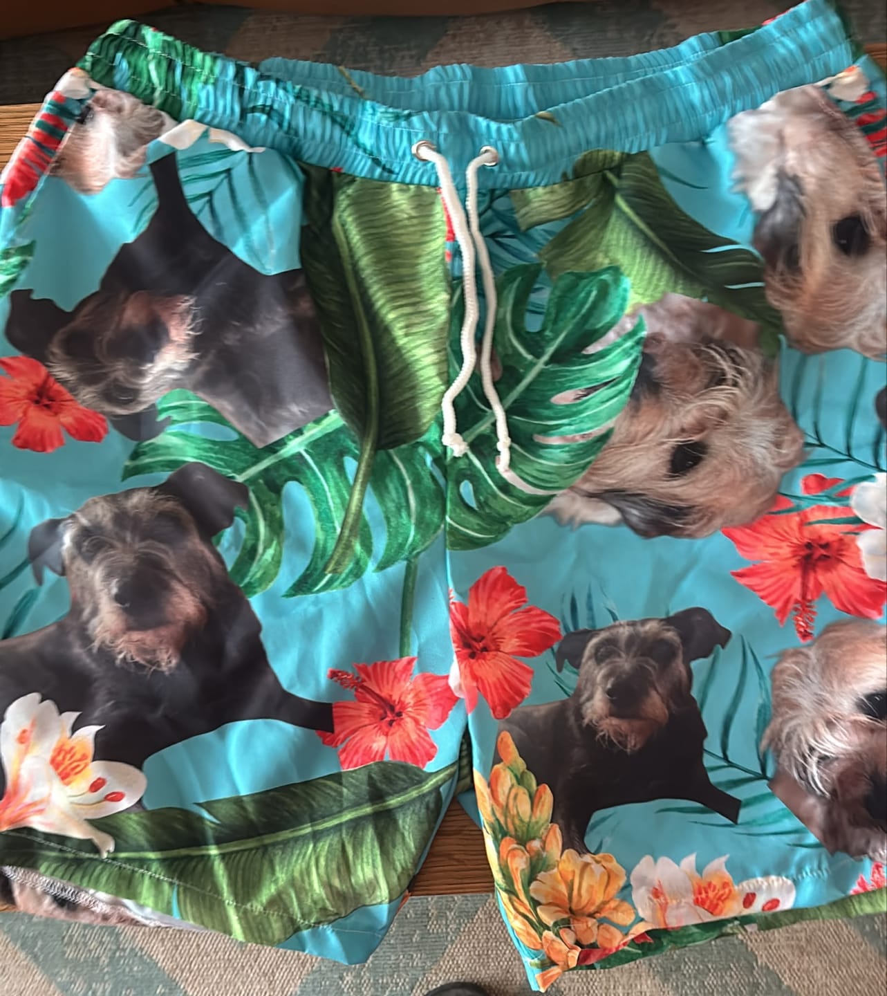 Customer photo review of Personalisierte Badehose - Dein Foto