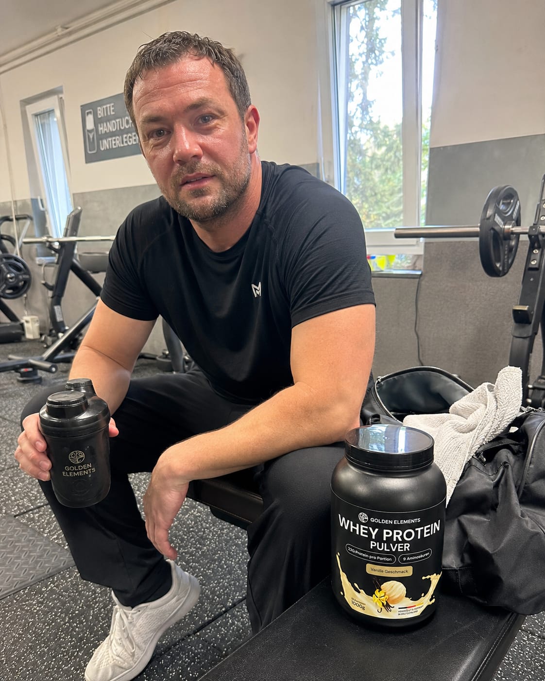 Customer photo review of Whey Protein - 1000g Pulver