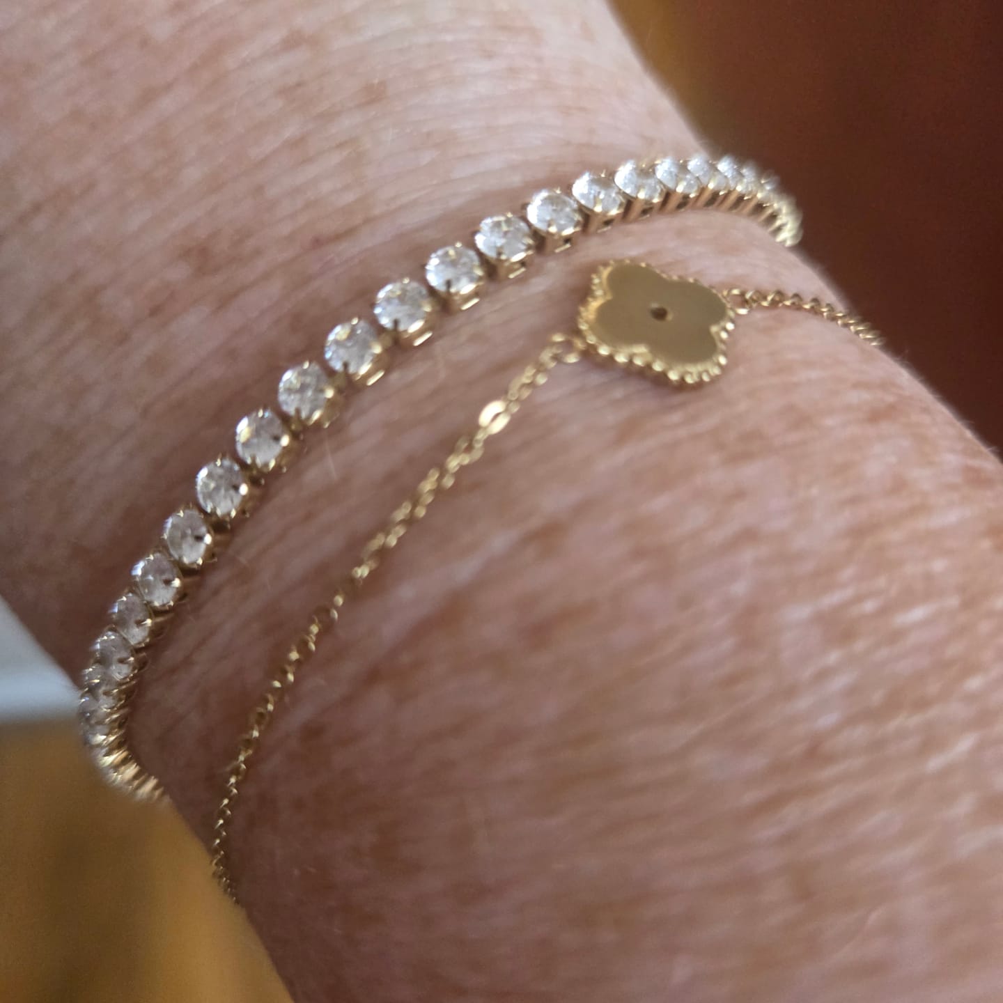 Customer photo review of Tennis Bracelet