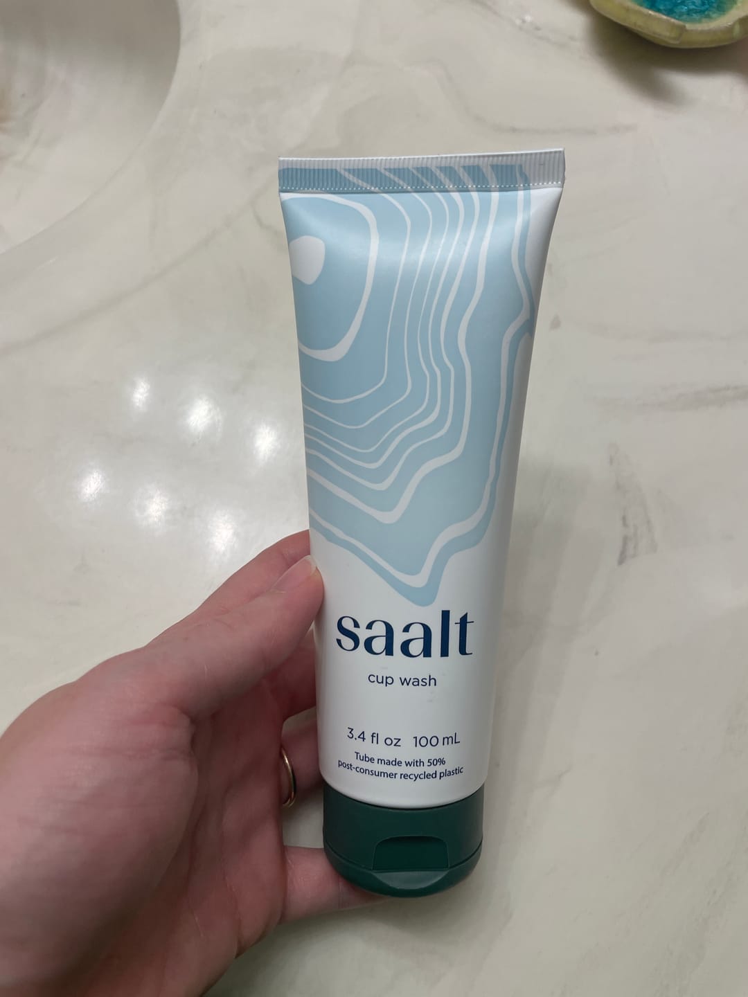 Customer photo review of Saalt Cup Wash