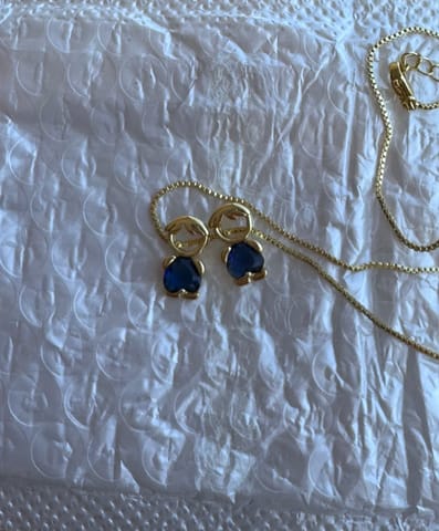 Customer photo review of Nivora – Kinder-Halskette