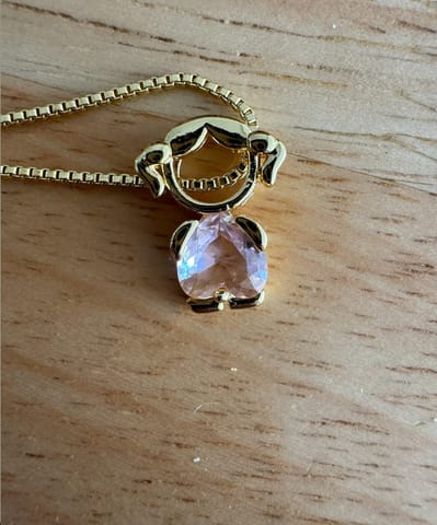 Customer photo review of Nivora – Kinder-Halskette
