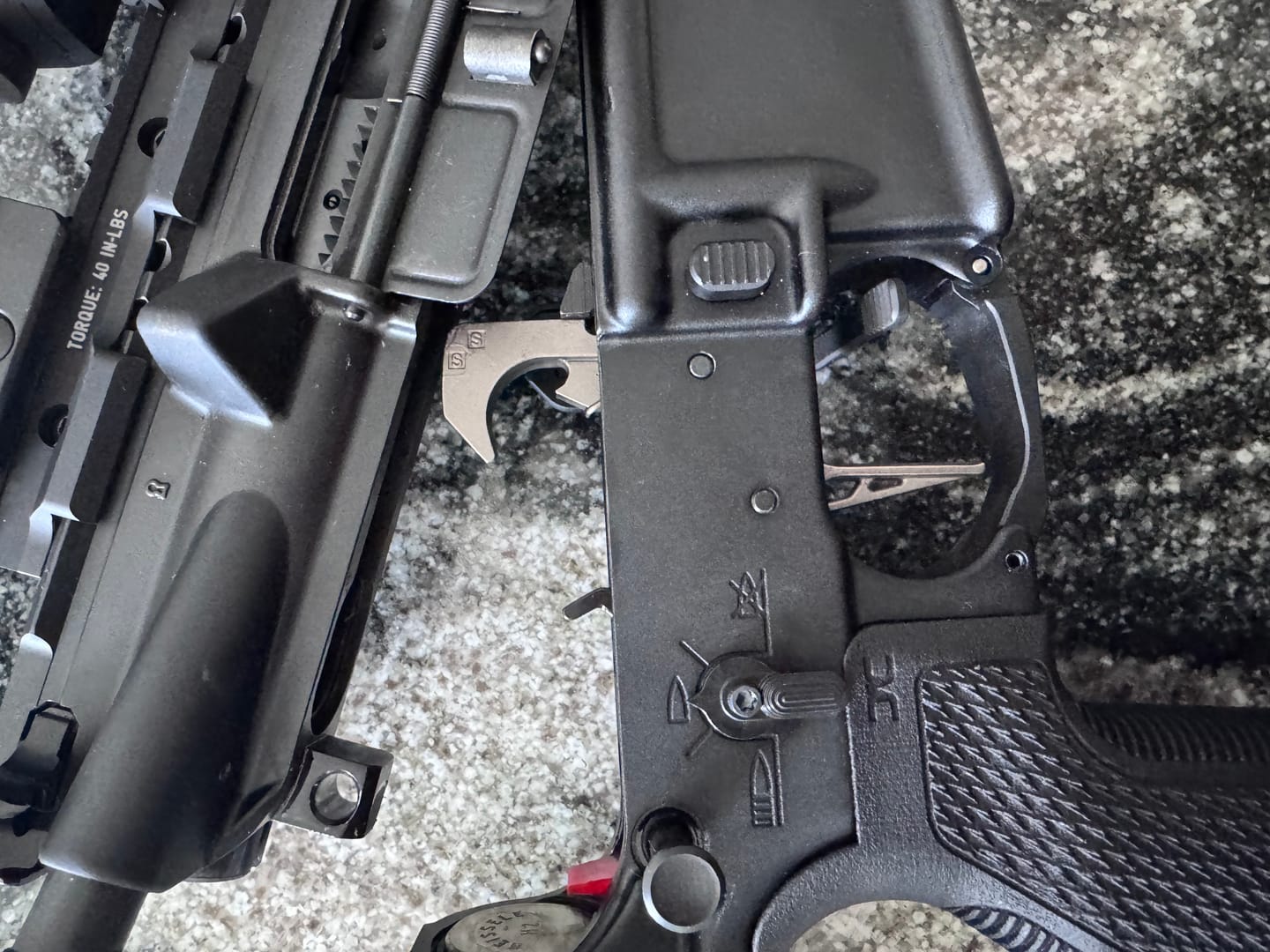 Customer photo review of AS Designs ARC-Fire V2 — Ambi Kit | 0°/90°/180° Selector Throw