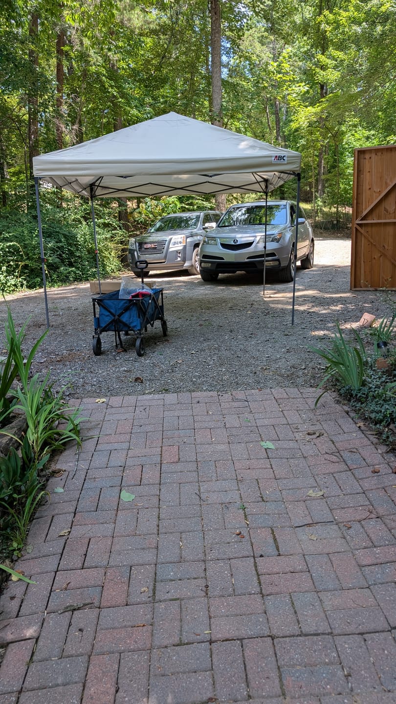 Customer photo review of ABCCANOPY Outdoor Pop Up Canopy Tent (Low Crest™) - 8x8, 10x10, 12x12, 10x20