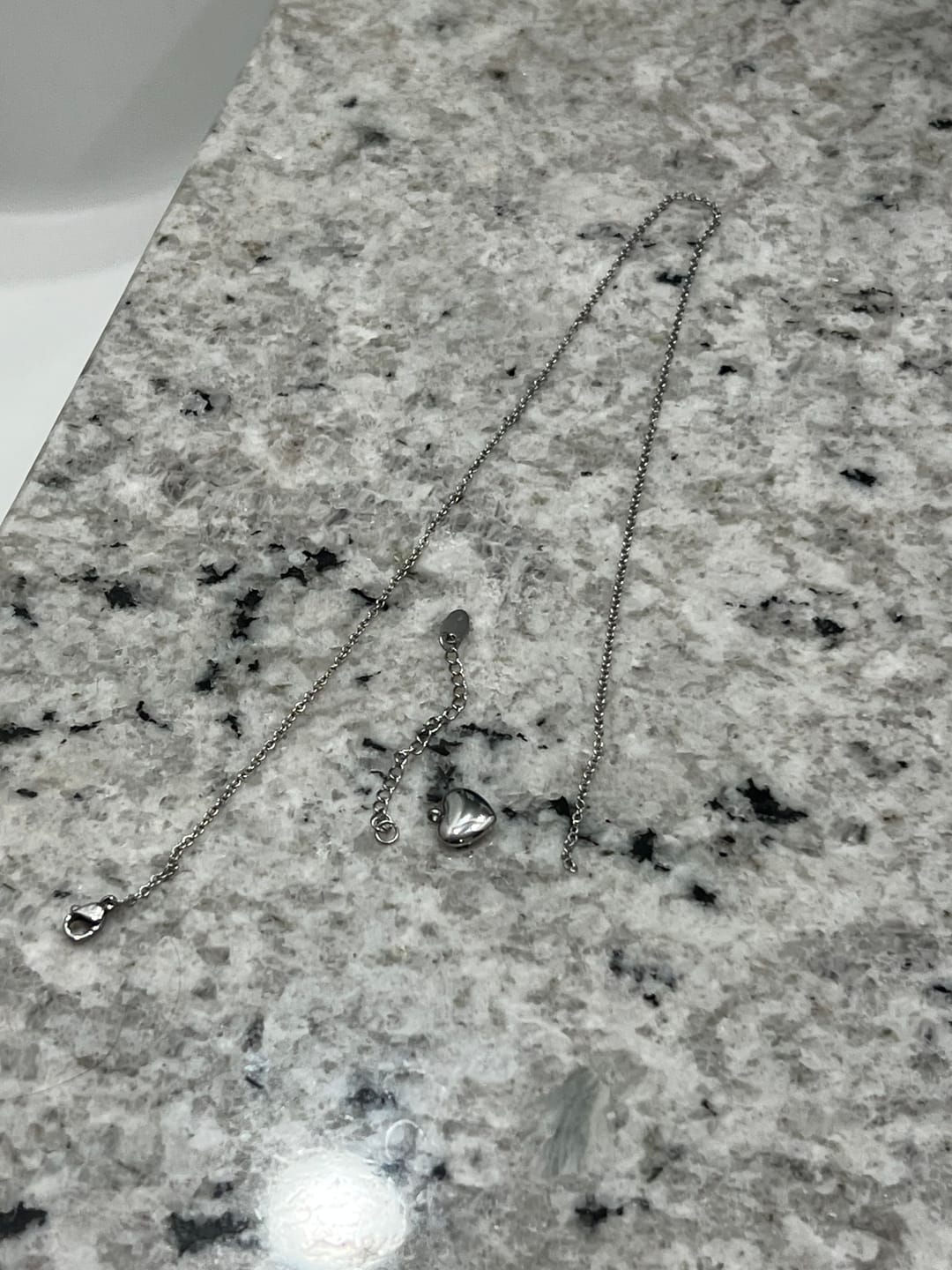 Customer photo review of Marina Love Silver Necklace