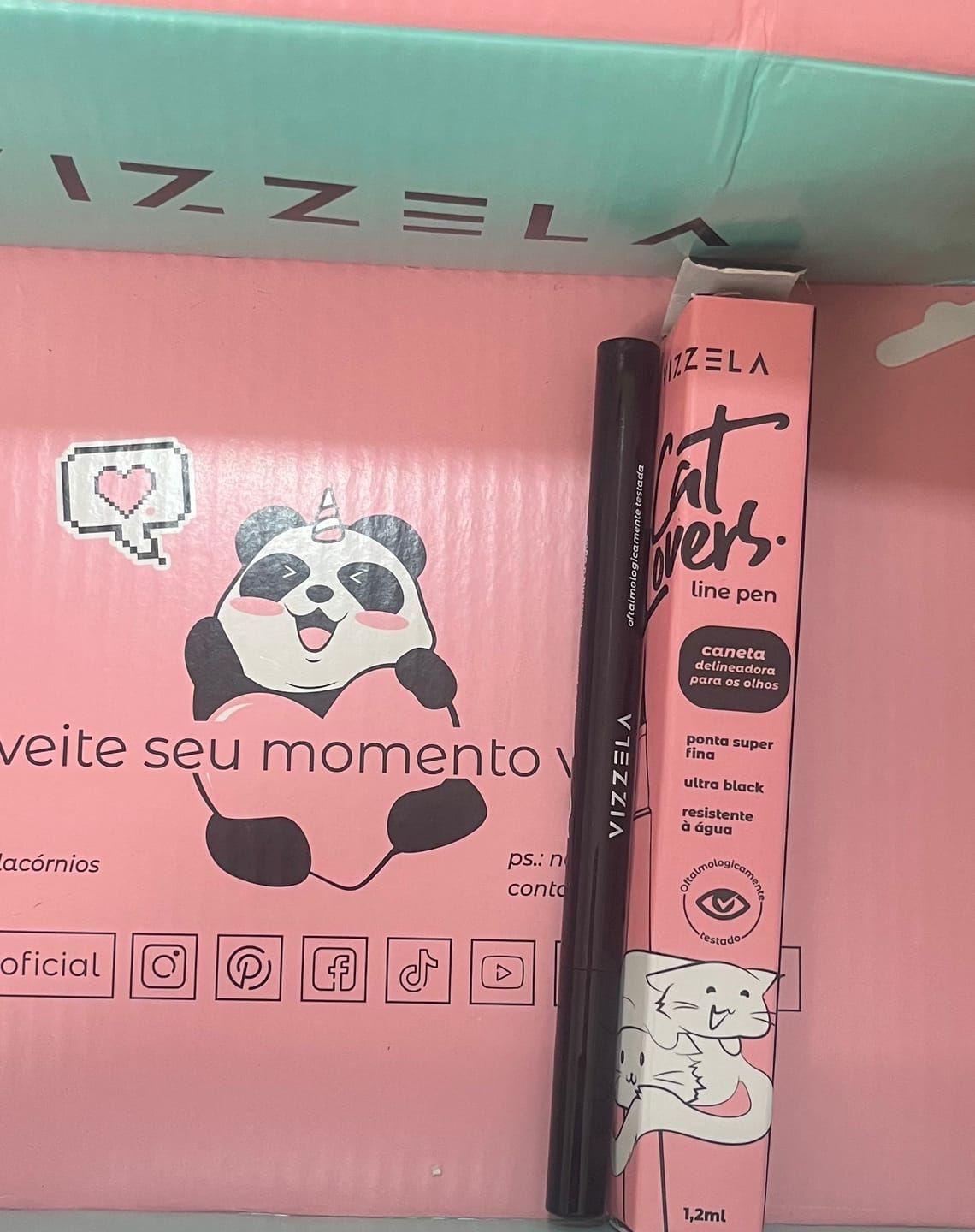 Customer photo review of Caneta Delineadora Line Pen - Vizzela