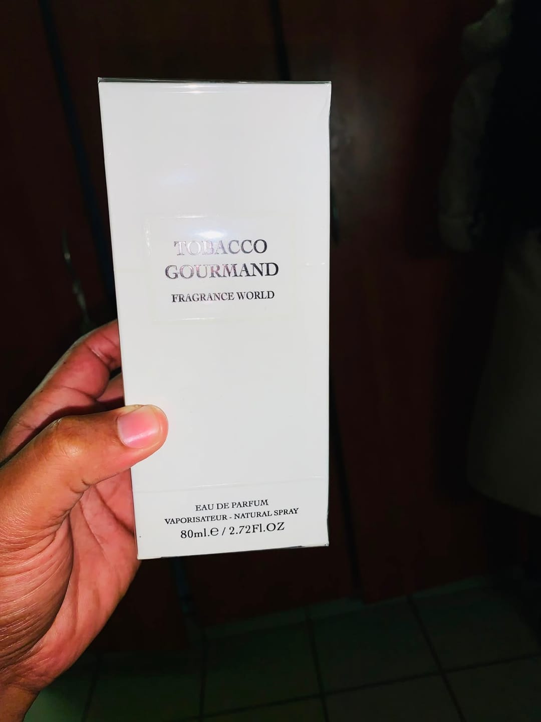 Customer photo review of Tobacco Gourmand Eau De Parfum 80ml - Fragrance World