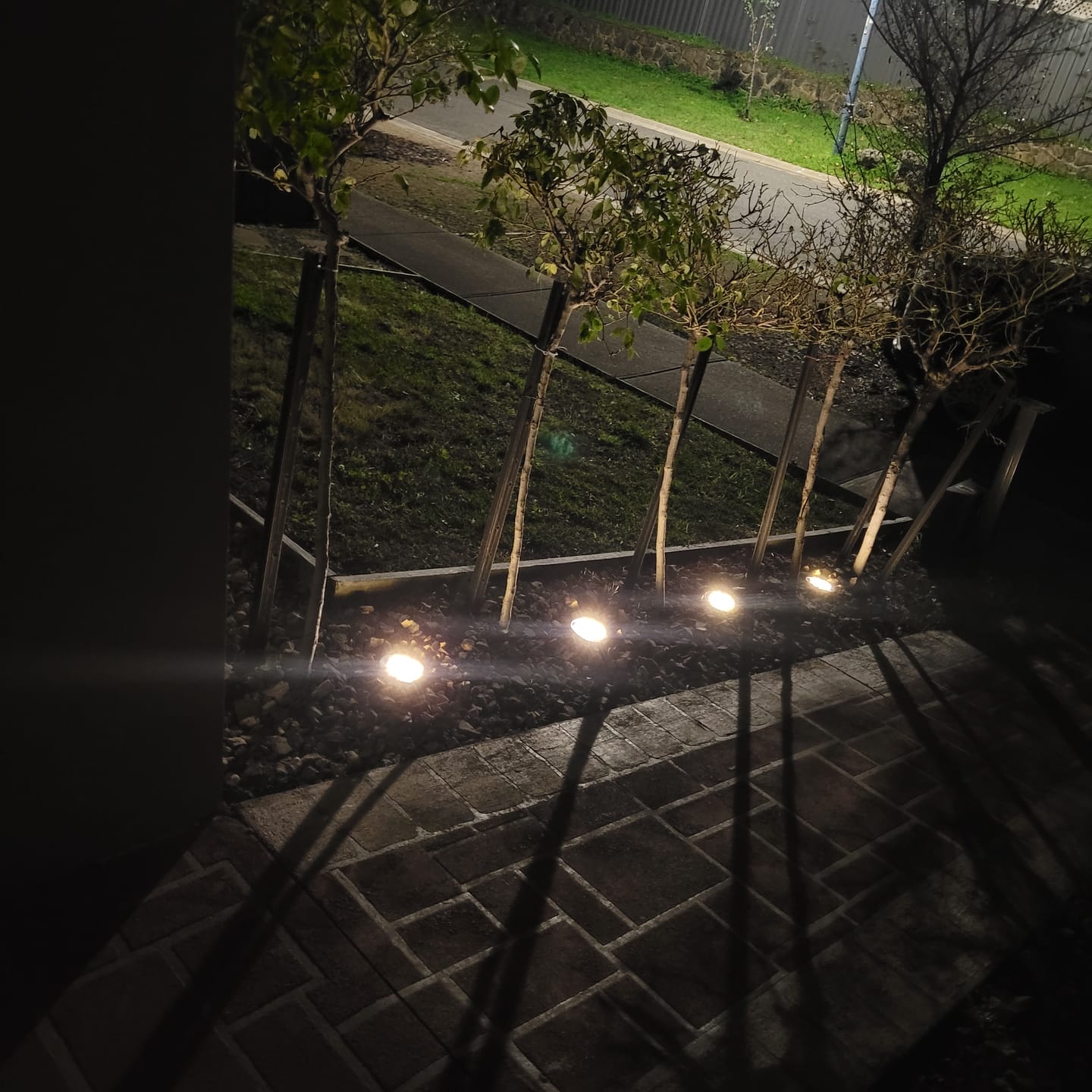 Customer photo review of SolaGarden™ LED Ground Light Pack