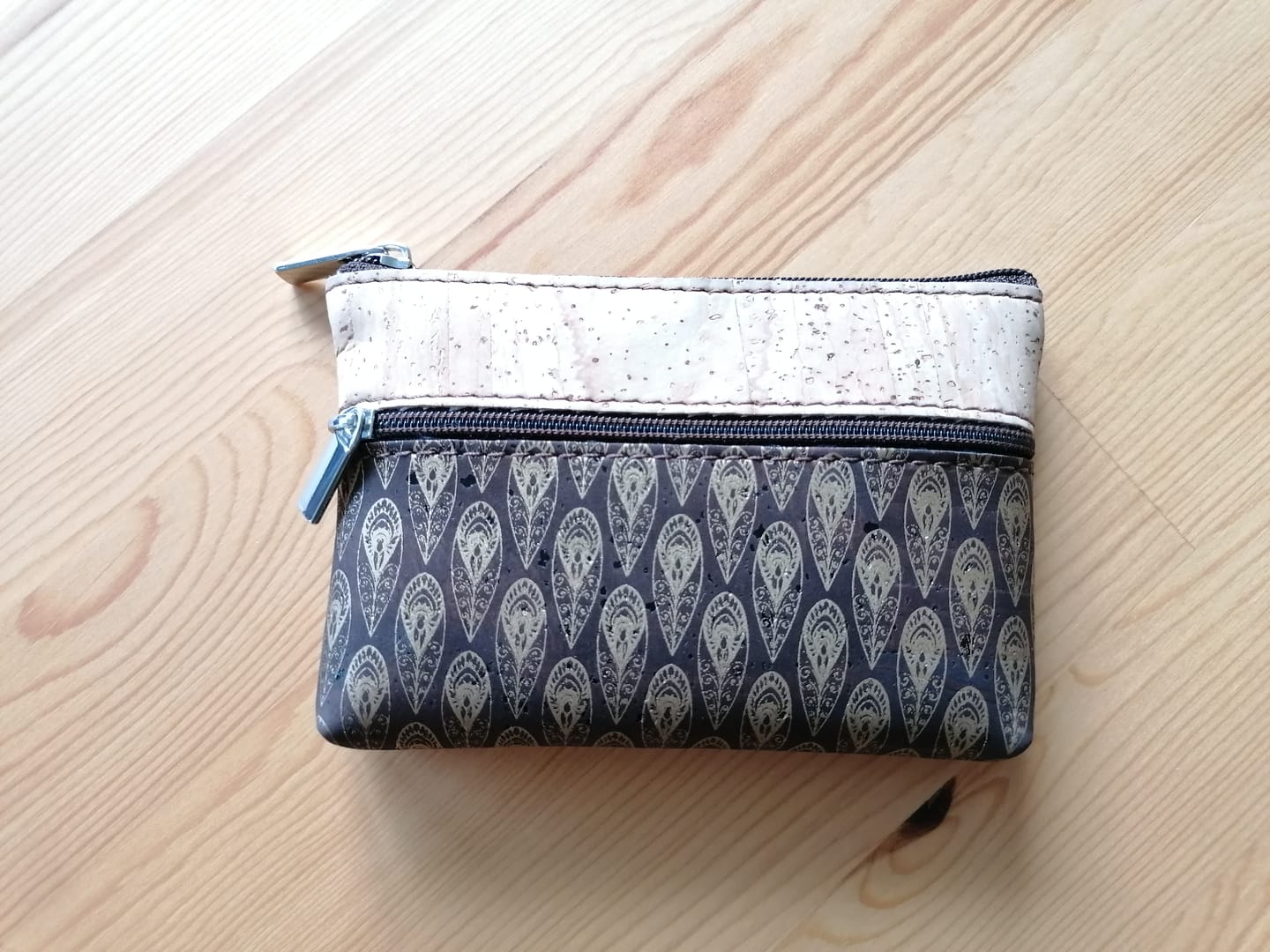 Customer photo review of Mini Kork-Geldbörse Ancora