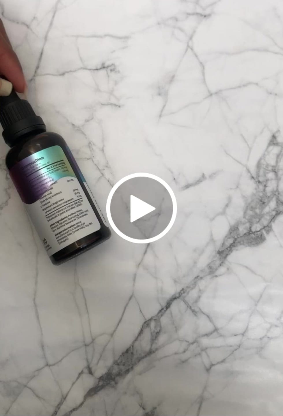 Customer video review of JOOCE Anxious AF Drops