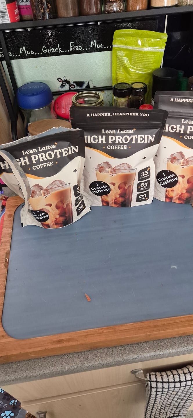 Customer photo review of High-Protein Lean Coffee 🤩