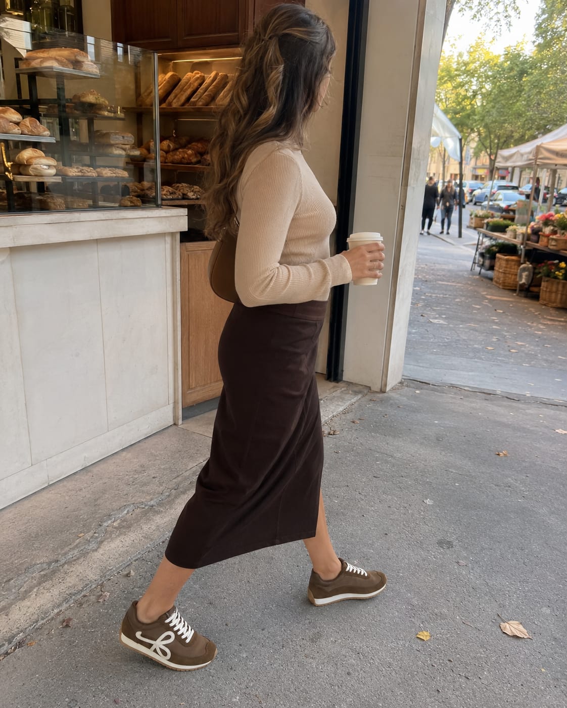 Customer photo review of Lucky Step Retro Runner Sneakers