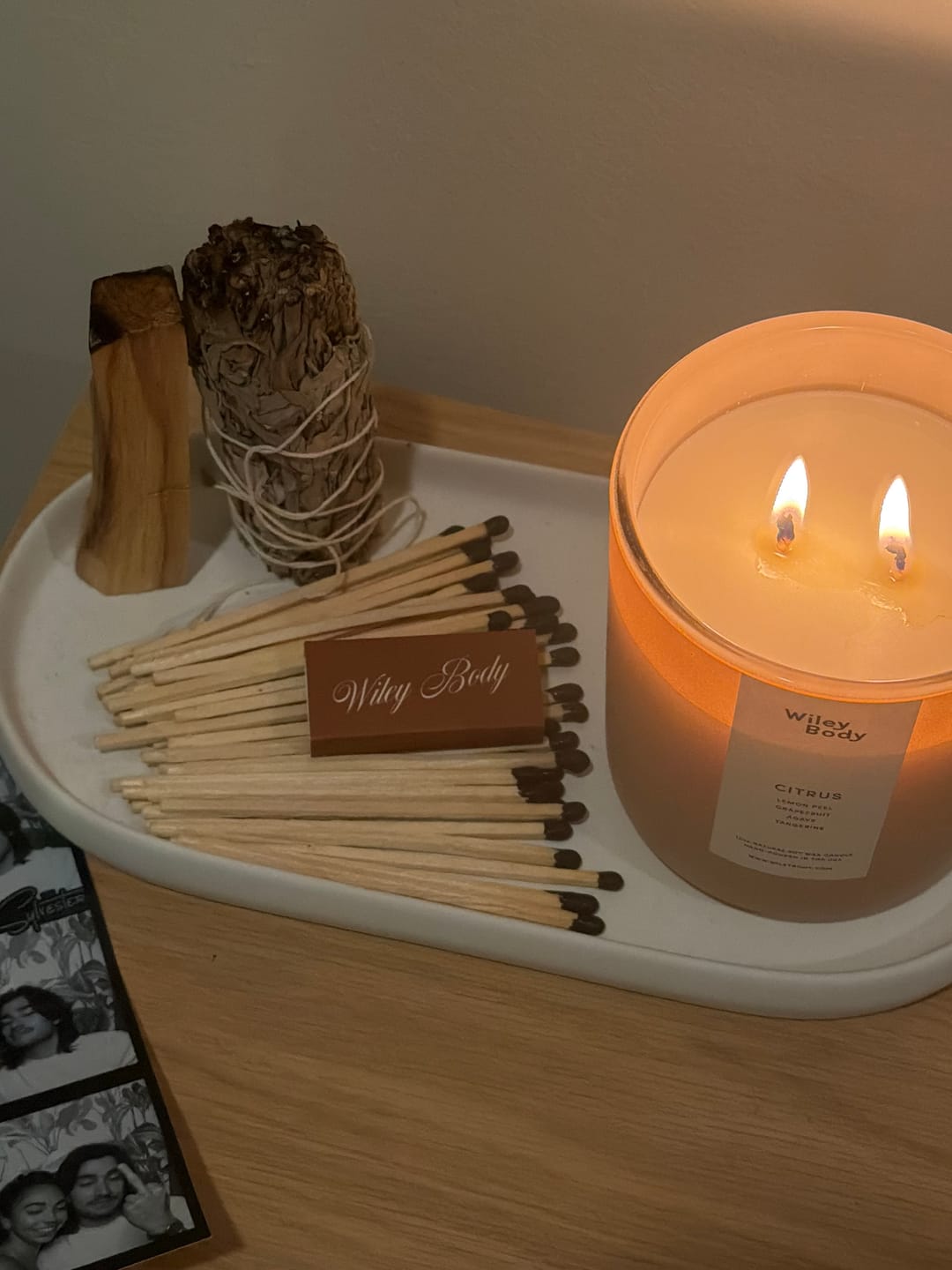 Customer photo review of The Candle - Citrus