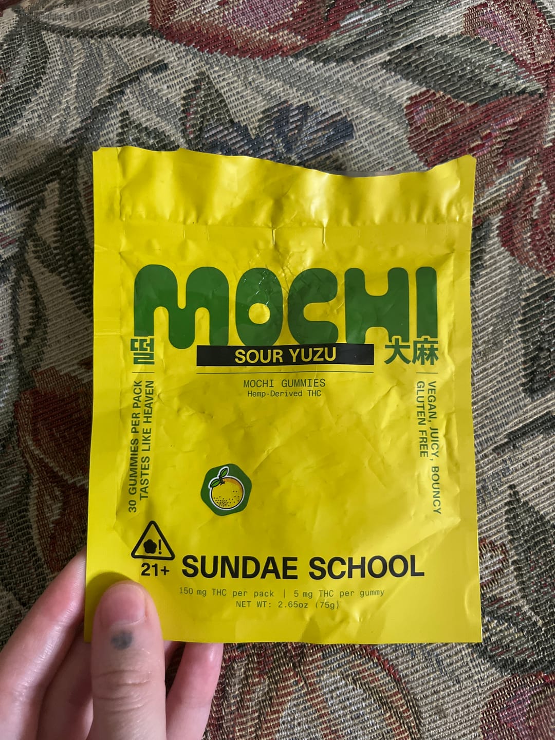 Customer photo review of Sour Yuzu (5mg) Mini