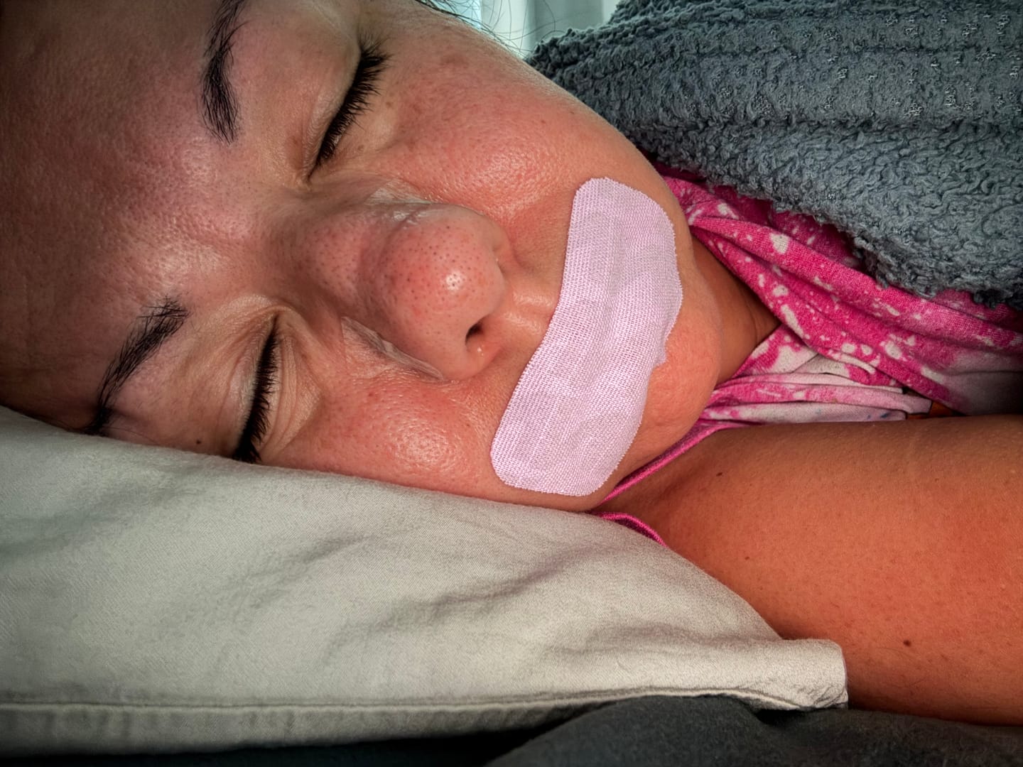 Customer photo review of ZzzTape - Mouth Tape