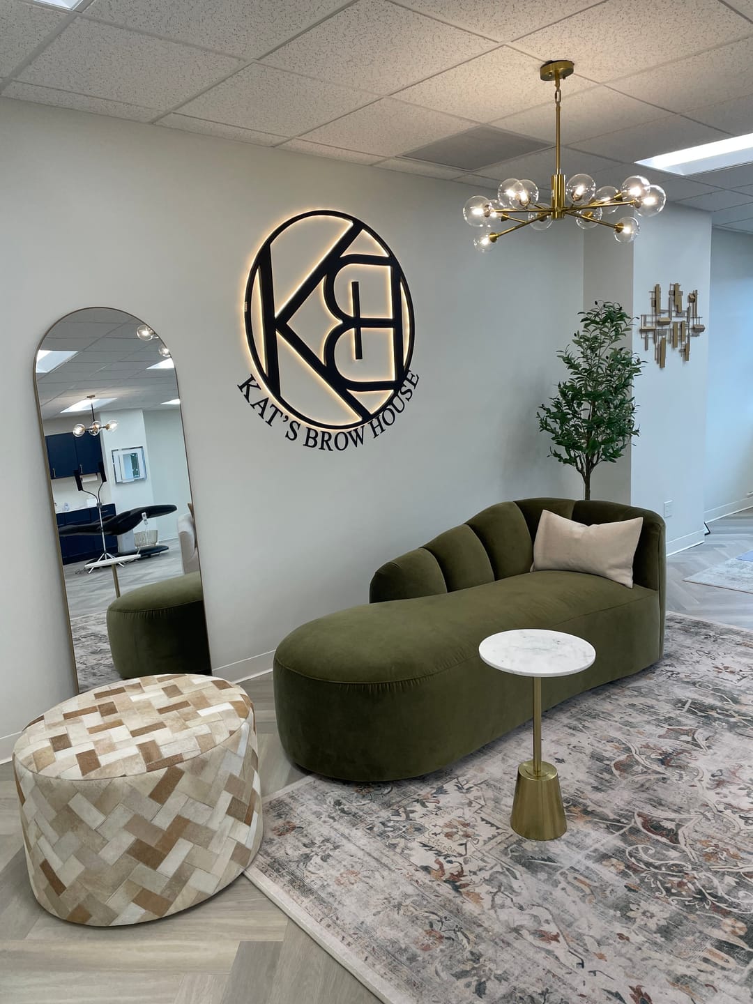 Customer photo review of CUSTOM MOCKUP SIGN FOR Kathryn Rubino