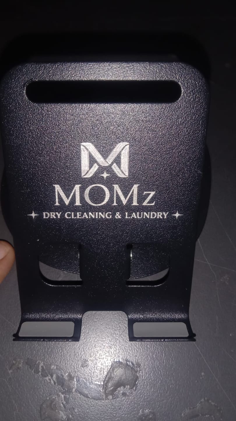 Customer photo review of Premium Mobile Stand | Best for Corporate Gifting | PrintMine.in
