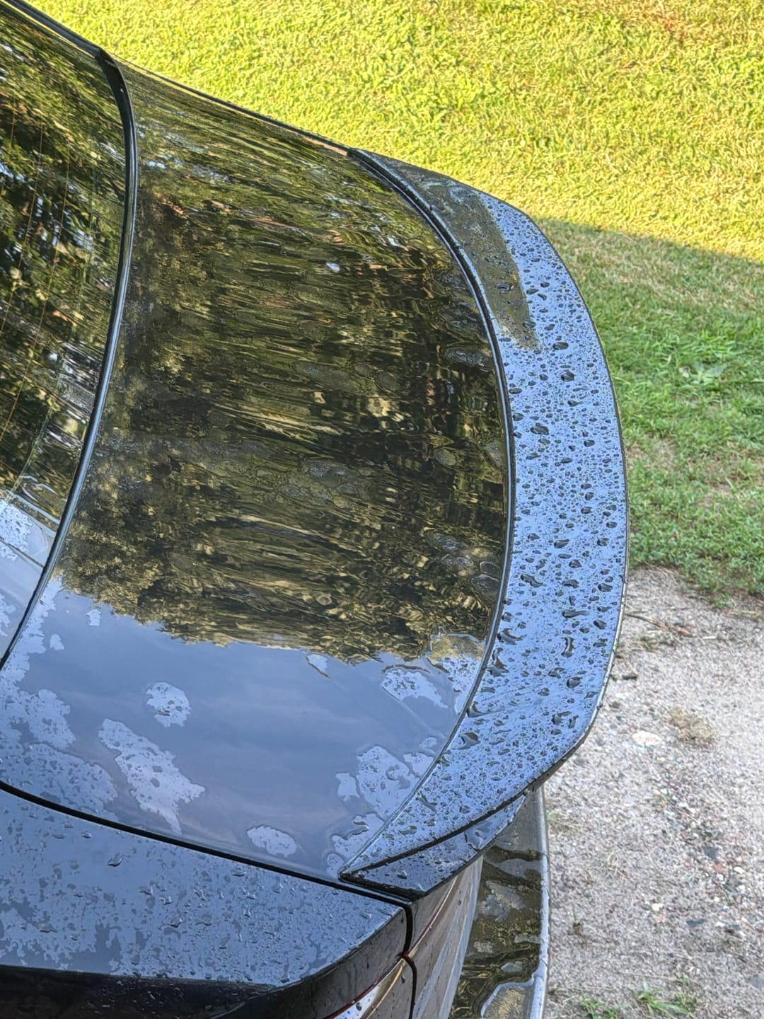 Customer photo review of OEM Style Trunk Spoiler - 2019-2025 Mazda 3 4th Gen Sedan