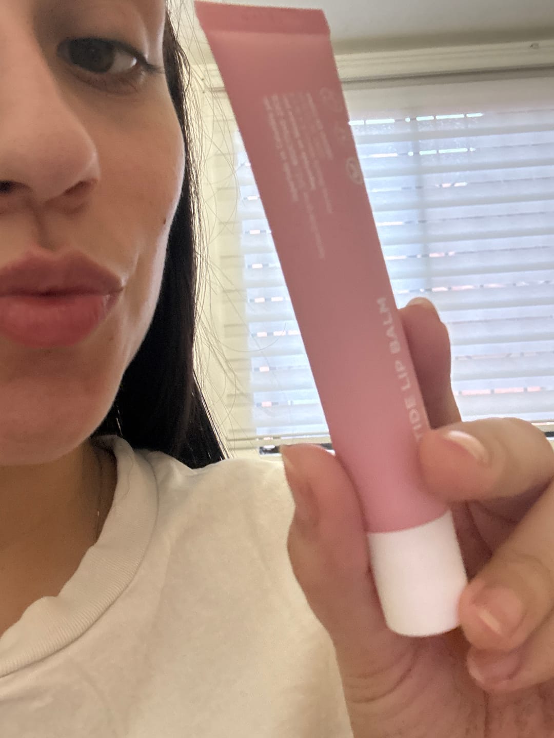Customer photo review of PEPTIDE LIP BALM
