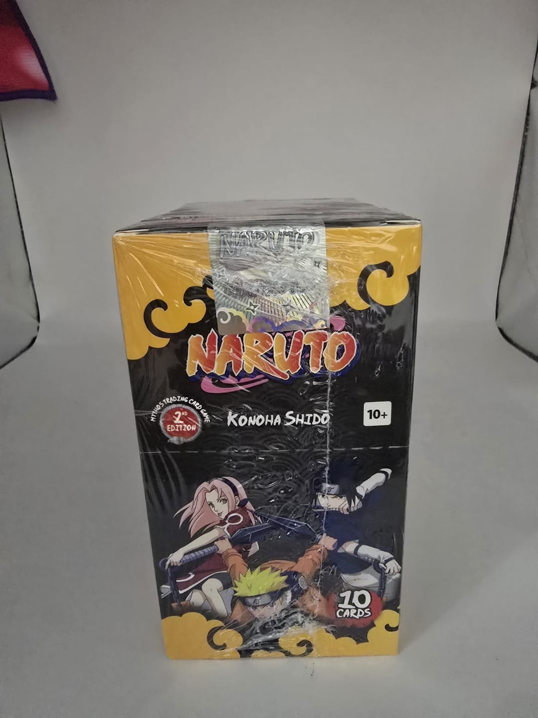 Customer photo review of Naruto Mythos TCG – Konoha Shidō Booster Display (24 Packs) - 2nd Edition (ENG)
