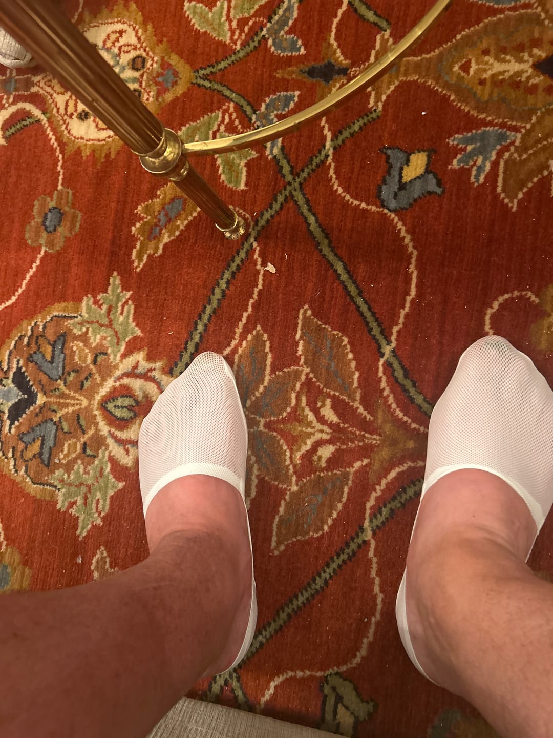 Customer photo review of Invisible Breathable Anti-Slip Socks Pair