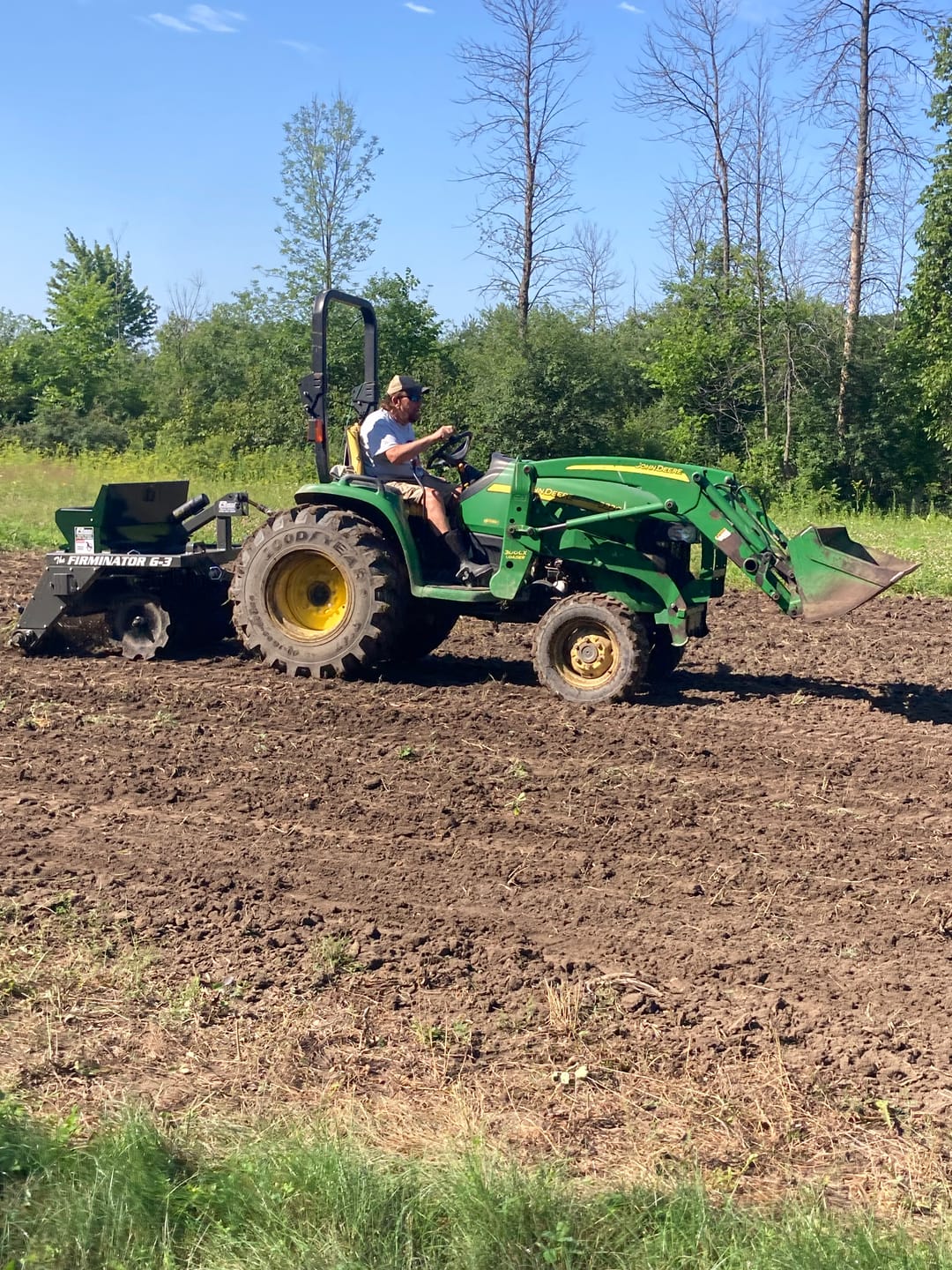Customer photo review of Ranew Outdoors Firminator G3 Planter 4ft, 5ft, 6ft & 8ft | 3 in 1 Food Plot Implement | 3pt Planter | Discs, Seeder & Cultipacker | For Tractor