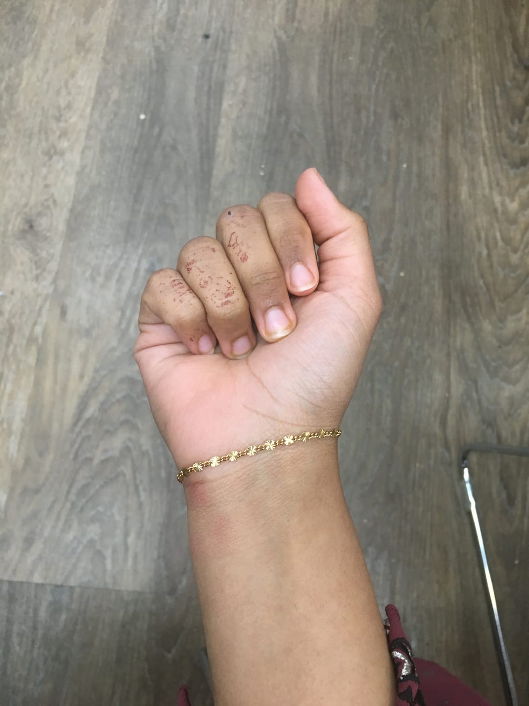 Customer photo review of Permanent Jewelry - Gold Filled/925