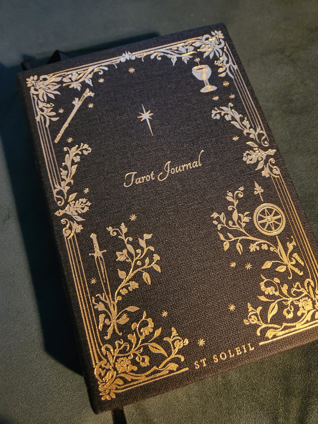 Customer photo review of Tarot Journal© • Black Linen