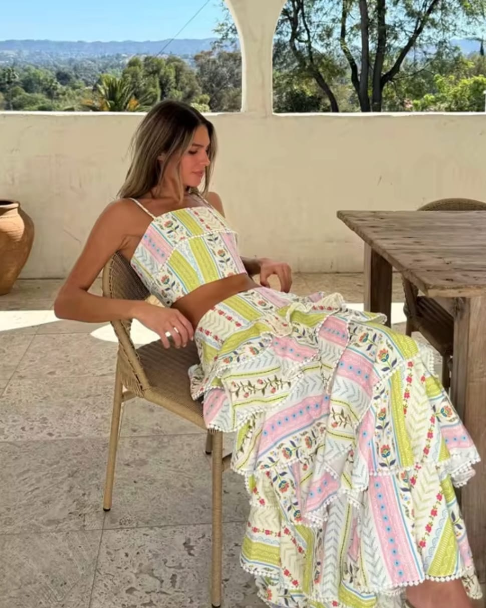 Customer photo review of Jardin Patchwork Co-ord
