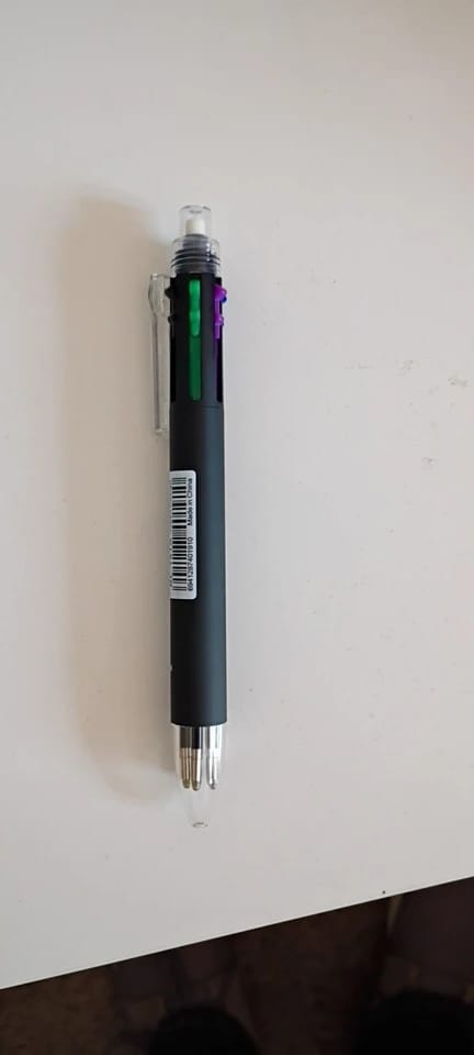 Customer photo review of 5-Color Ballpoint Pen