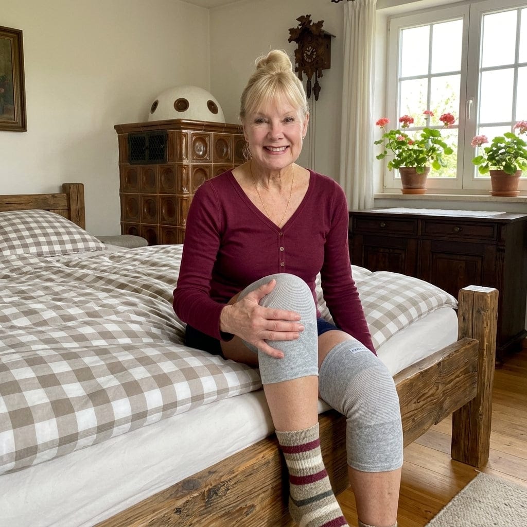 Customer photo review of Pandu™ Bambus Kniebandage (1 Stück)