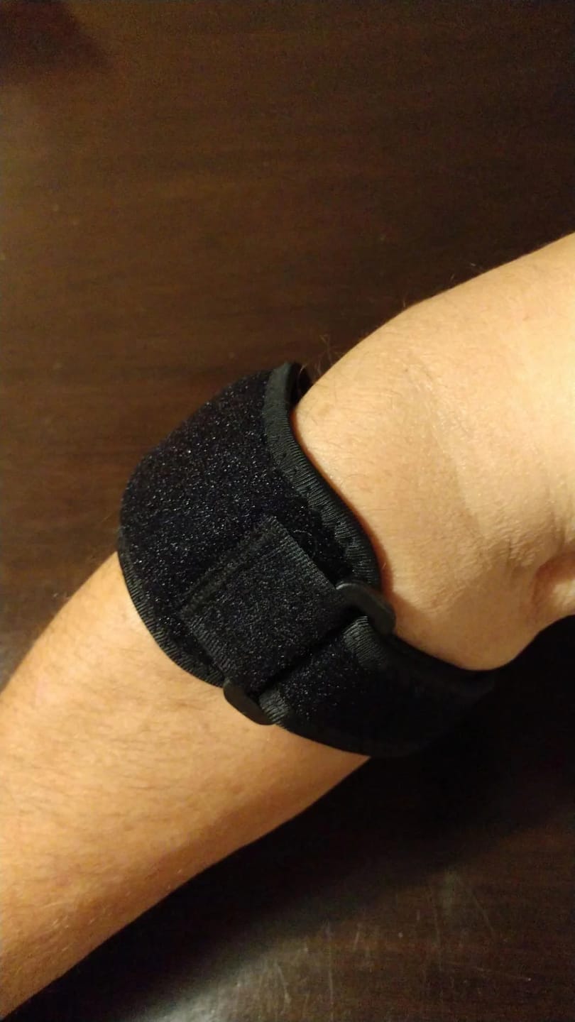 Customer photo review of Adjustable Elbow Support Brace