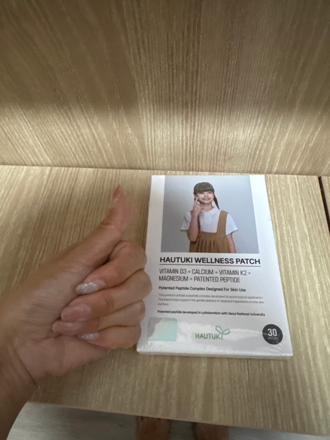 Customer photo review of HAUTUKI Wellness Patch - 10 Month Supply (10Box) 50% OFF