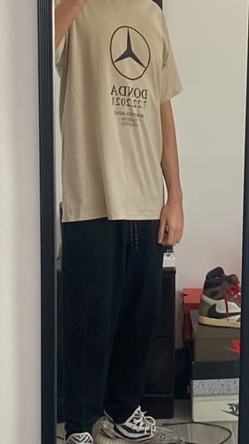 Customer photo review of Donda Mercedes Benz Tee